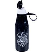 Garrafa escolar abre fácil Corinthians 530ml 16203 Plasutil - PT 1 UN