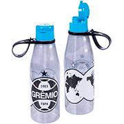 Garrafa escolar abre fácil, Grêmio, 530ml, 16323, Plasutil - PT 1 UN
