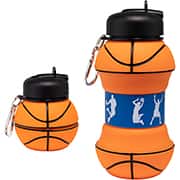 Garrafa escolar retrátil, Bola de Basquete , 520ml, 8722, Maccabi - PT 1 UN Garrafa escolar retrátil, Bola de Basquete , 520ml, 8722, Maccabi - PT 1 UN