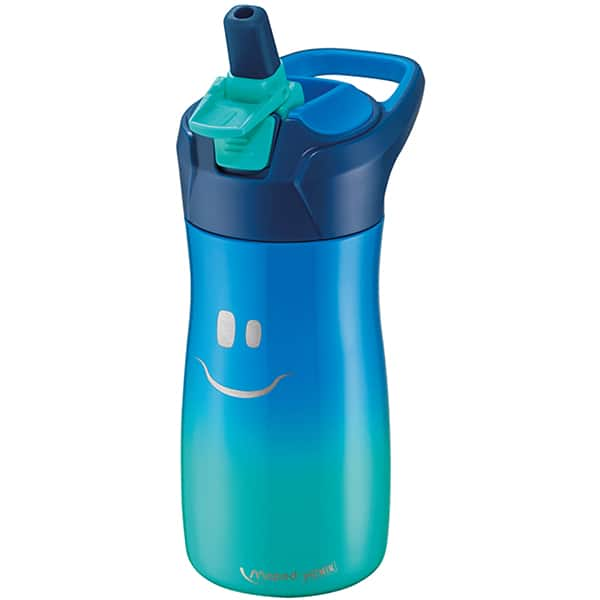 Garrafa escolar em aço inox.Concept kids, 430ml, Azul, 871203, Maped - PT 1 UN