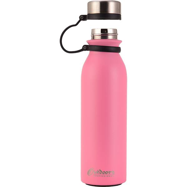 Garrafa térmica Termo Go, Travel Bottle, 600ml, Rosa, OUTD9270, Outdoors - CX 1 UN