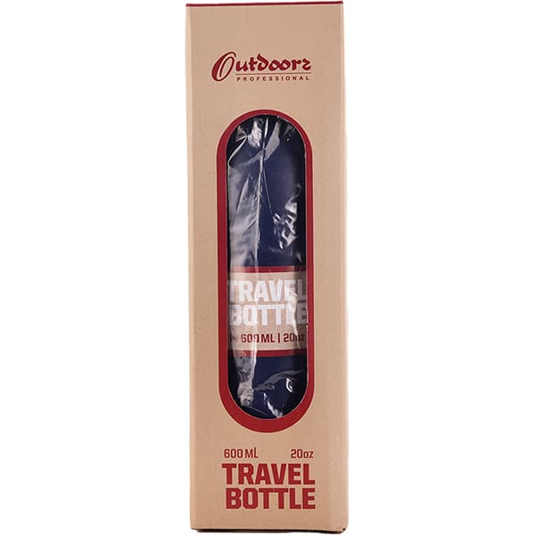 Garrafa térmica Termo Go, Travel Bottle, 600ml, Azul, OUTD9263, Outdoors - CX 1 UN