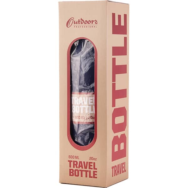 Garrafa térmica Termo Go, Travel Bottle, 600ml, Azul, OUTD9263, Outdoors - CX 1 UN