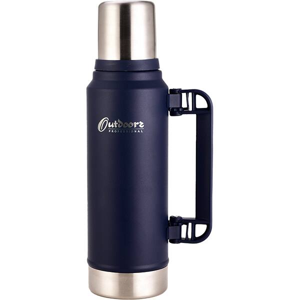 Garrafa térmica Termo Go Classic com alça, 1L, Azul, OUTD9355, Outdoors - CX 1 UN