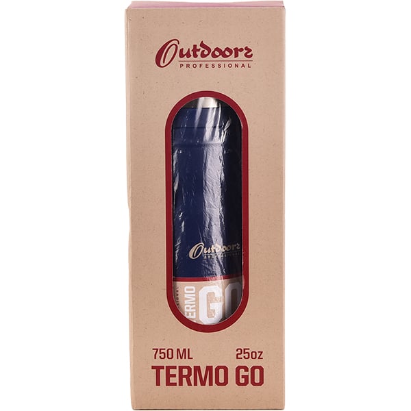 Garrafa térmica Termo Go 750ml, Azul, OUTD9348, Outdoors - CX 1 UN