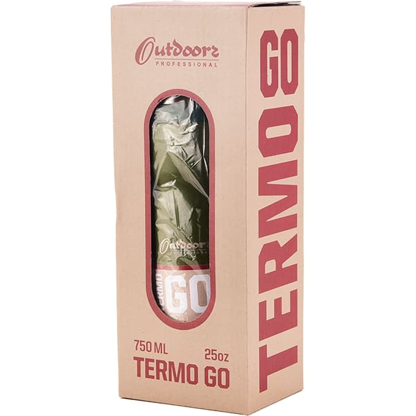 Garrafa térmica Termo Go 750ml, Verde, OUTD9331, Outdoors - CX 1 UN
