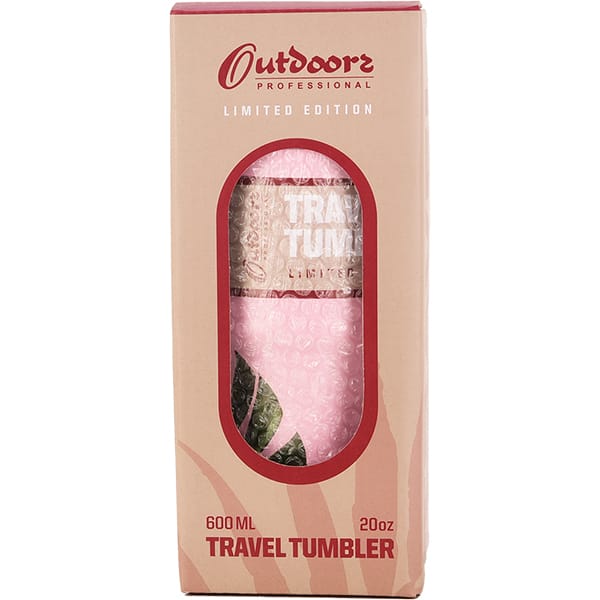 Copo térmico Travel Tumbler, 600ml, Rosa, OUTD9201, Safewell - CX 1 UN