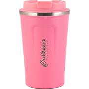 Copo térmico Coffe Mug, 380ml, Rosa, OUTD9430, Outdoors - CX 1 UN Copo térmico Coffe Mug, 380ml, Rosa, OUTD9430, Outdoors - CX 1 UN