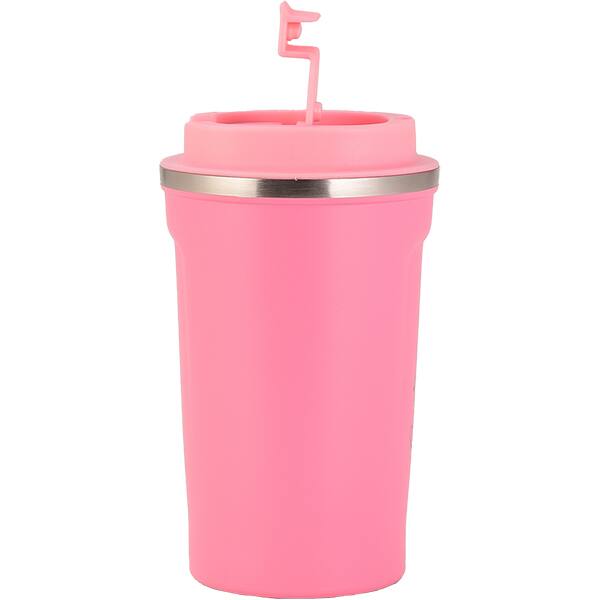 Copo térmico Coffe Mug, 380ml, Rosa, OUTD9430, Safewell - CX 1 UN