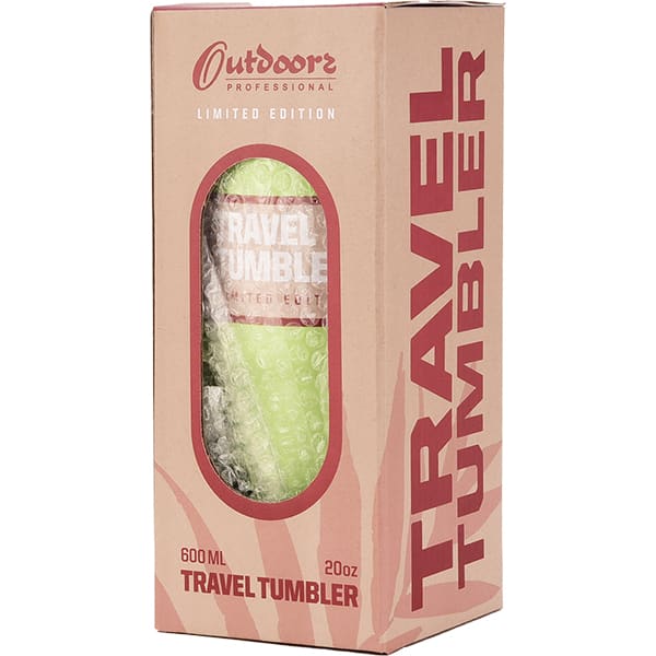 Copo térmico Travel Tumbler, 600ml, Verde, OUTD9195, Outdoors - CX 1 UN