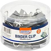 Prendedor de papel 32mm preto BD3224 Brw PT 24 UN PT 24 UN Prendedor de papel 32mm preto BD3224 Brw PT 24 UN PT 24 UN