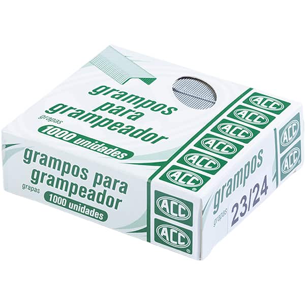 Grampo p/grampeador 23/24 galvanizado 9.24.11.31-8 Acc CX 1 UN Grampo p/grampeador 23/24 galvanizado 9.24.11.31-8 Acc CX 1 UN