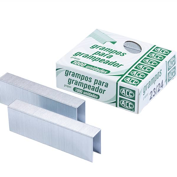 Grampo p/grampeador 23/24 galvanizado 9.24.11.31-8 Acc CX 1 UN Grampo p/grampeador 23/24 galvanizado 9.24.11.31-8 Acc CX 1 UN