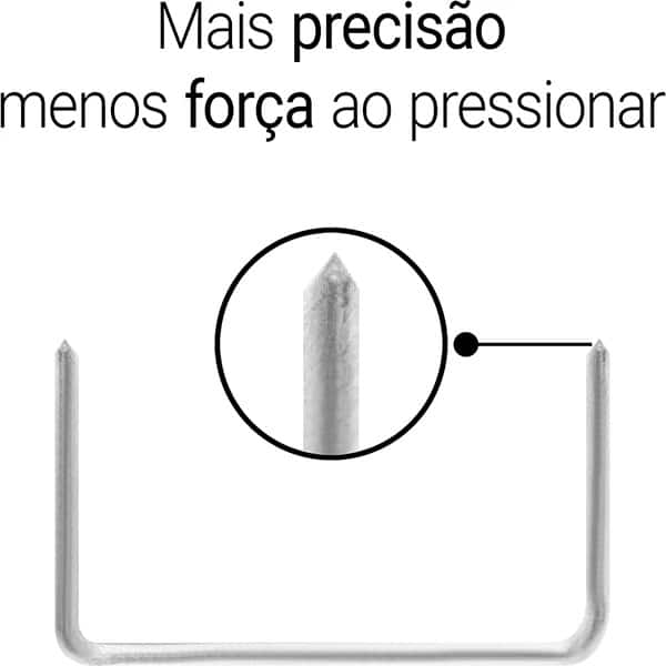 Grampo para grampeador galvanizado, 26/6, 63230, Spiral Grampos - CX 5000 UN