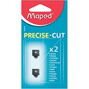 Lâmina de corte para refiladora, com 02 unidades, 894910, Maped BT 2 UN