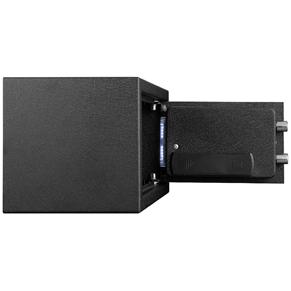 Cofre eletrônico inteligente, 20cm x 31cm x 20,1cm, Preto, E6802E, Safewell - CX 1 UN