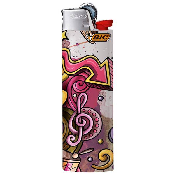 Isqueiro BIC Maxi, Edição Limitada DECOR TREND, com 8 Opções de Estampas Trend Sortidas, 971062 - 1 UN