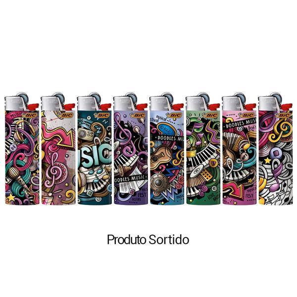 Isqueiro BIC Maxi, Edição Limitada DECOR TREND, com 8 Opções de Estampas Trend Sortidas, 971062 - 1 UN