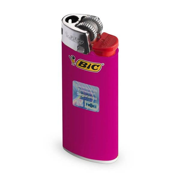 Isqueiro BIC Mini, Cores Sortidas, Pequeno, Leve e Seguro, Com Chama Pré-Ajustada, 846005 - PT 1 UN