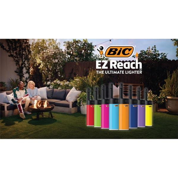 Acendedor EZ Reach, Sortido, 515174, Bic - BT 1 UN