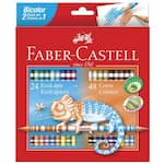 Lápis de Cor Redondo 48 Cores 24 Lápis Bicolor, Faber-Castell - CX 1 UN