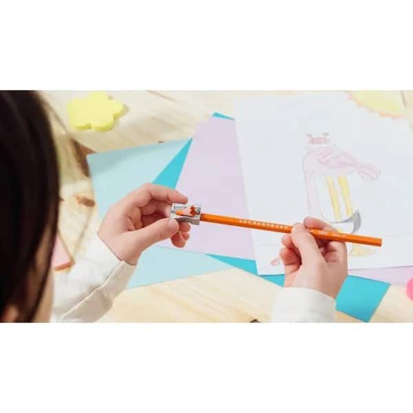 Lápis de Cor BIC Evolution com 36 cores, Sextavado, Fácil de apontar, Mais resistência e durabilidade, 930230 - CX 1 UN