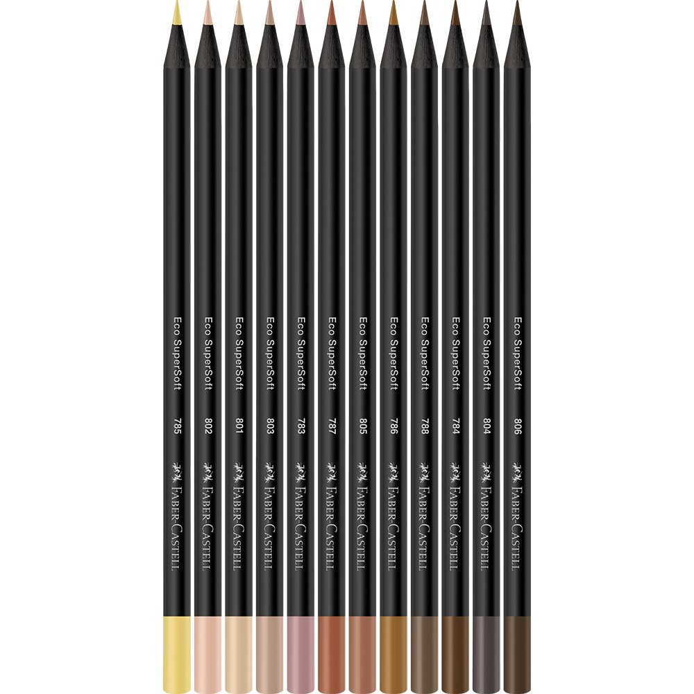 Como colorir tons de pele // com lápis coloridos
