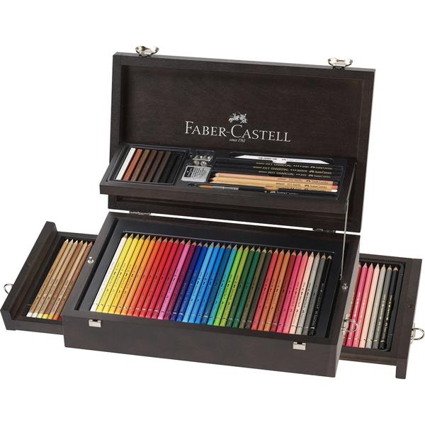 Mix com 125 Peças Art & Graphic Faber-Castell - Estojo ET 125 UN Mix com 125 Peças Art & Graphic Faber-Castell - Estojo ET 125 UN