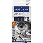 Graphite Sketch Set Creative Studio Faber-Castell - Estojo ET 8 UN Graphite Sketch Set Creative Studio Faber-Castell - Estojo ET 8 UN