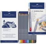 Lápis de Cor Aquarelável Goldfaber 12 Cores Faber-Castell - Estojo ET 1 UN