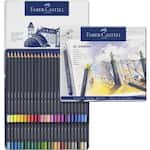 Lápis de Cor Permanente Goldfaber 48 Cores Faber-Castell - Estojo ET 1 UN