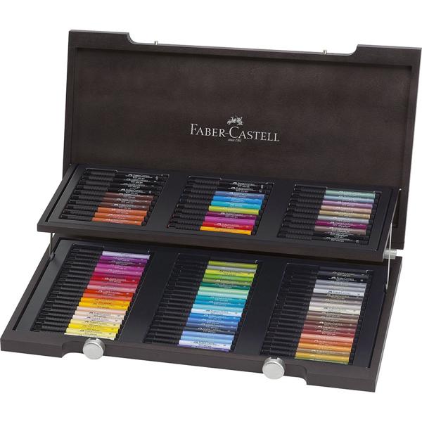 Canetas Artísticas Pitt 90 Peças Art & Graphic Faber-Castell - Estojo ET 90 UN Canetas Artísticas Pitt 90 Peças Art & Graphic Faber-Castell - Estojo ET 90 UN