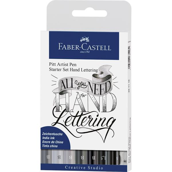 Hand Lettering Starter Creative Studio Faber-Castell - Estojo ET 9 UN Hand Lettering Starter Creative Studio Faber-Castell - Estojo ET 9 UN