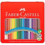 Lápis de Cor 24 cores triangular 121024LTN Faber-castell LT 24 UN