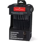 Lápis de Cor SuperSoft 72 Cores + Estojo de Tecido, Faber-Castell - ET 1 UN