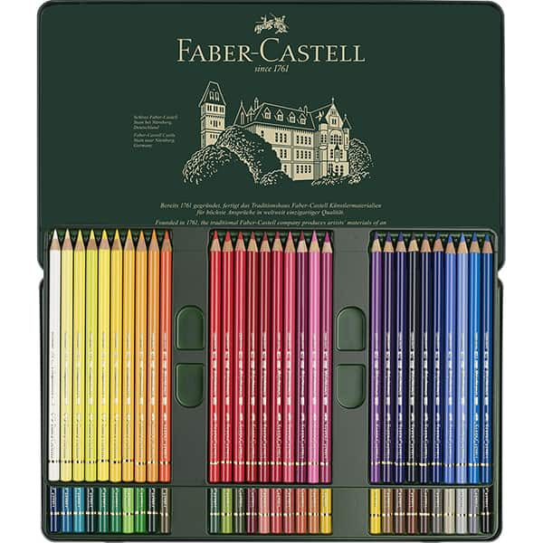 Lápis de Cor 60 cores, Polychromos, 110060, Faber-Castell - ET 60 UN