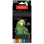 Lápis De Cor redondo Supersoft, 12 Cores, Faber Castell - ET 12 UN