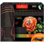 Lápis de cor redondo Supersoft em Estojo De Tecido, 72 Cores, Faber-Castell - ET 72 UN
