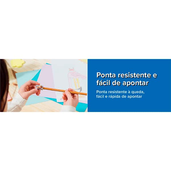 Lápis de Cor 12 cores 3 Tons de Pele, Cores Vivas, 301088, BIC - BT 15 UN Lápis de Cor 12 cores 3 Tons de Pele, Cores Vivas, 301088, BIC - BT 15 UN