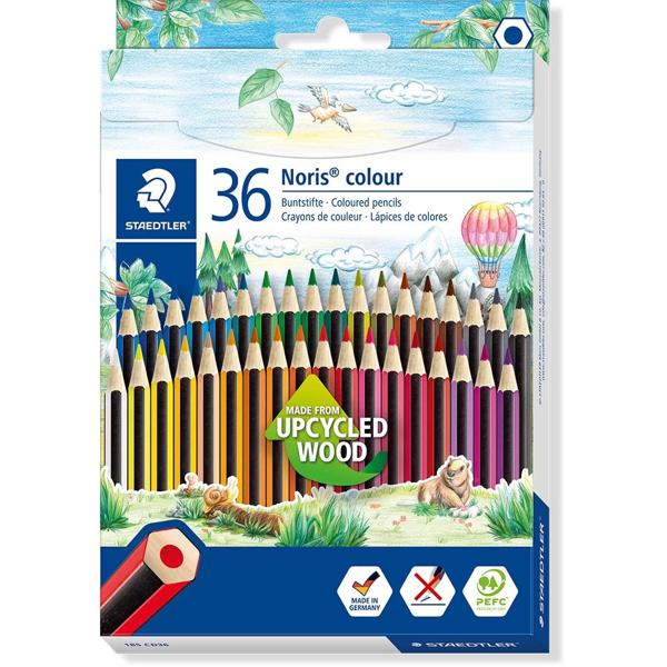 Lápis de Cor 36 cores, Noris Colour, Staedtler - CX 1 UN