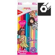 Maleta para colorir Barbie, 613178, Tris - PT 1 KT - Escolar - Kalunga