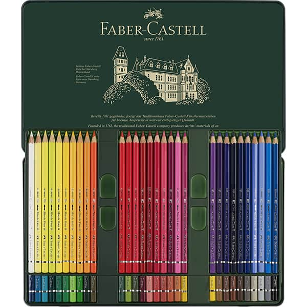 Lápis de cor aquarelável, 60 Cores, Albrecht Duher, 117560, Faber-Castell - ET 60 UN