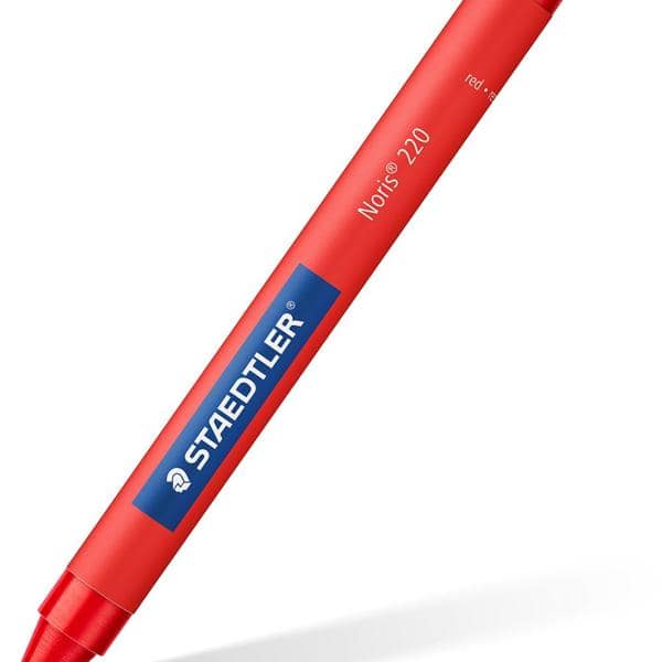 Giz de cera 12 cores Noris 220NC1204 Staedtler PT 1 UN