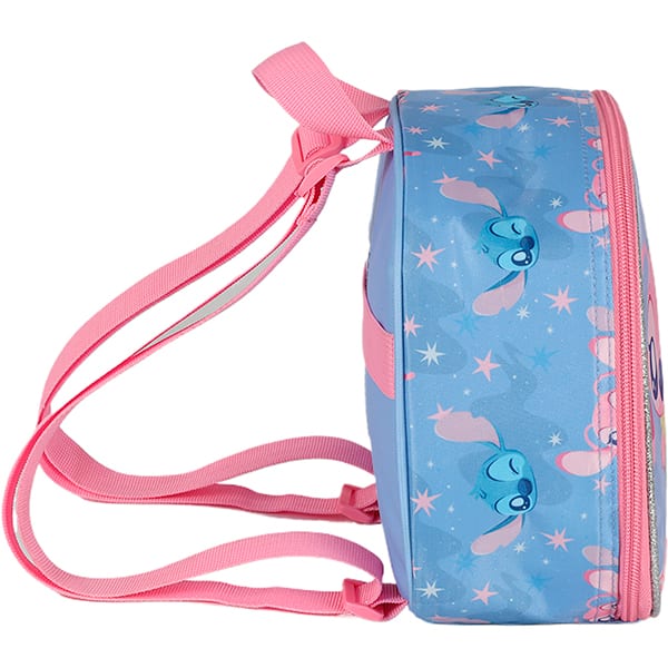 Lancheira Escolar Stitch e Angel, Roxo, Luxcel - PT 1 UN Lancheira Escolar Stitch e Angel, Roxo, Luxcel - PT 1 UN