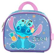 Lancheira escolar Stitch, Violeta, LA42403SC2400U, Luxcel - PT 1 UN