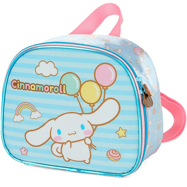 Lancheira escolar Hello Kitty e Amigos, Cinnamoroll, Luxcel - PT 1 UN