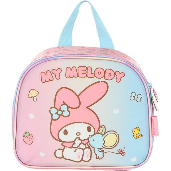 Lancheira escolar Hello Kitty e amigos, My Melody, Rosa, LA42443SR0, Luxcel - PT 1 UN Lancheira escolar Hello Kitty e amigos, My Melody, Rosa, LA42443SR0, Luxcel - PT 1 UN