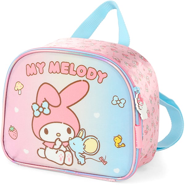 Lancheira escolar Hello Kitty e amigos, My Melody, Rosa, LA42443SR0, Luxcel - PT 1 UN Lancheira escolar Hello Kitty e amigos, My Melody, Rosa, LA42443SR0, Luxcel - PT 1 UN