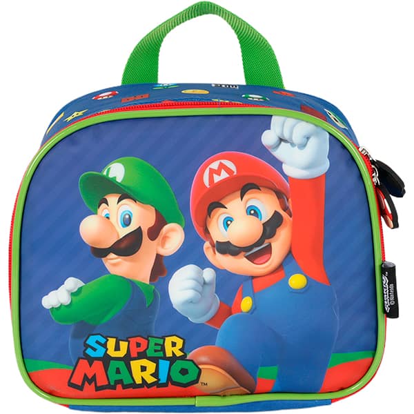 Lancheira Mario Bros azul LA42543MO0 Luxcel PT 1 UN