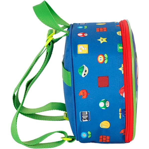 Lancheira Mario Bros azul LA42543MO0 Luxcel PT 1 UN